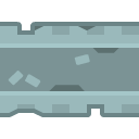 Damaged wall